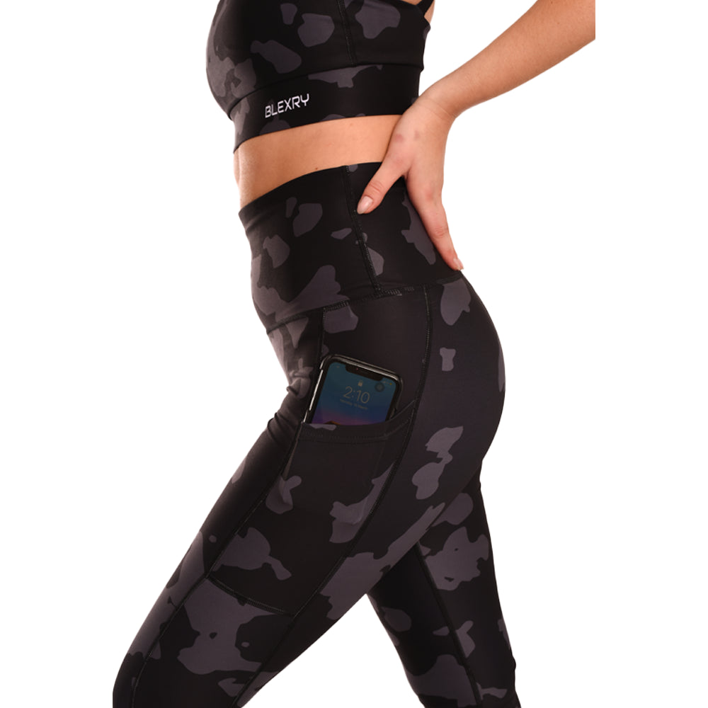 Camo High Waisted Funky Gym Leggings