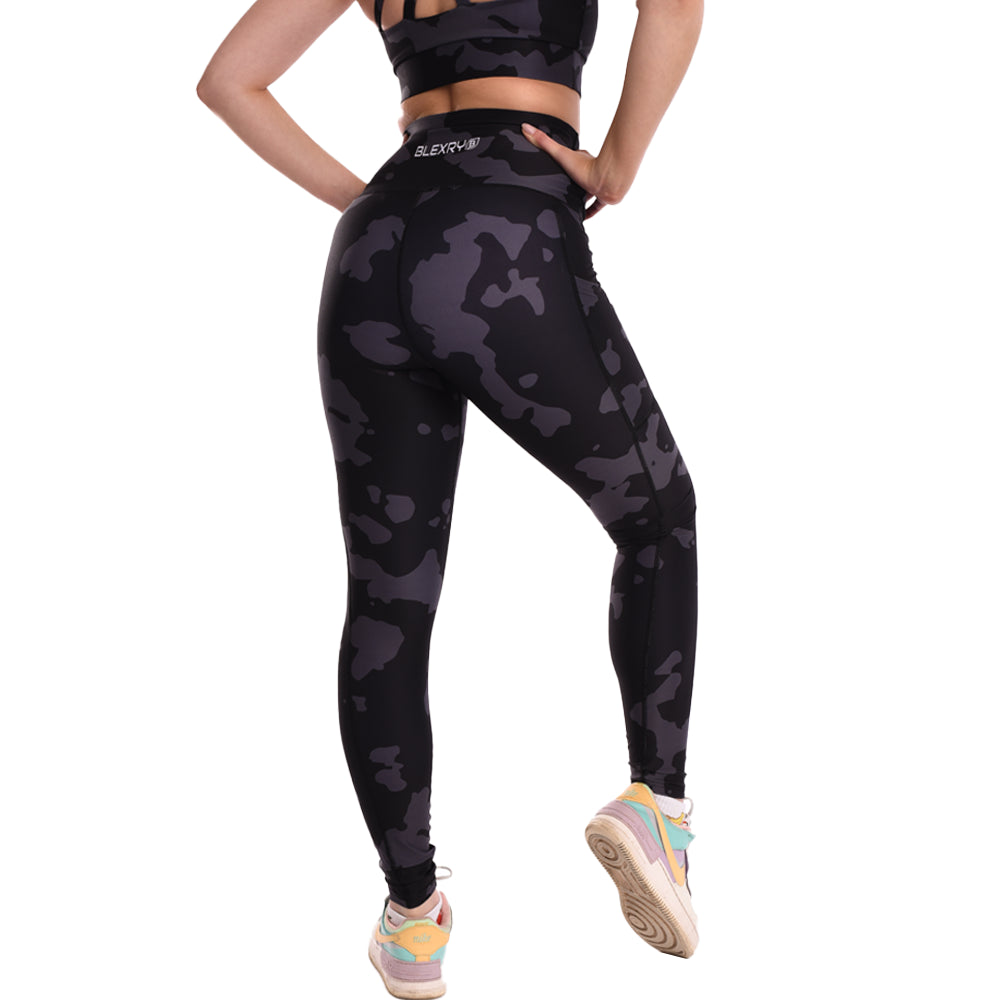 Camo High Waisted Funky Gym Leggings