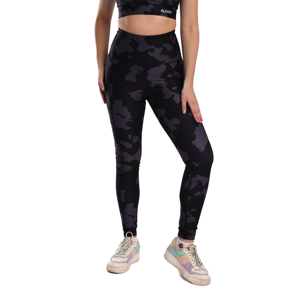 Camo High Waisted Funky Gym Leggings